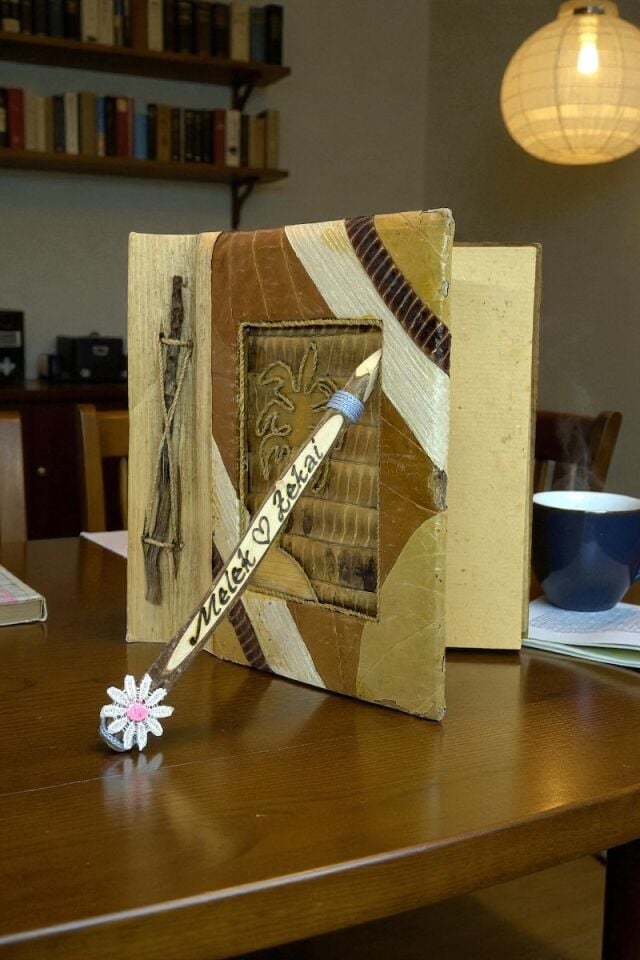 Orta Boy Doğal Not Defteri