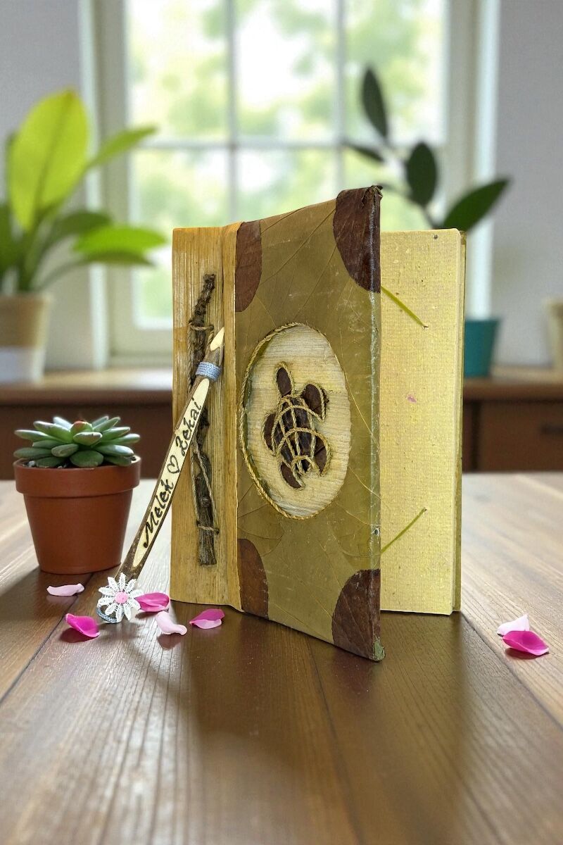 Orta Boy Doğal Yaprak Albüm