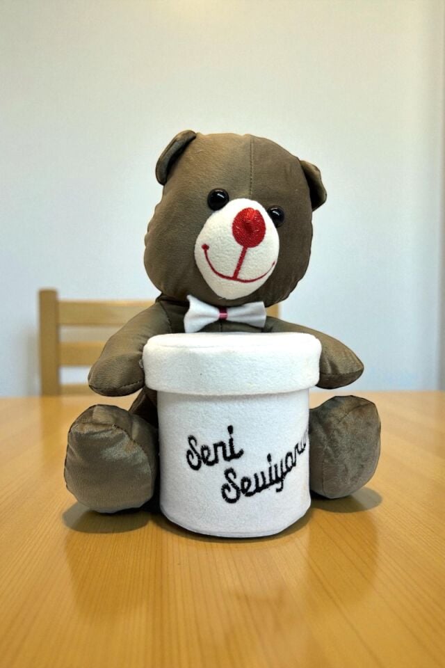 Kadife Kutulu Peluş Ayıcık