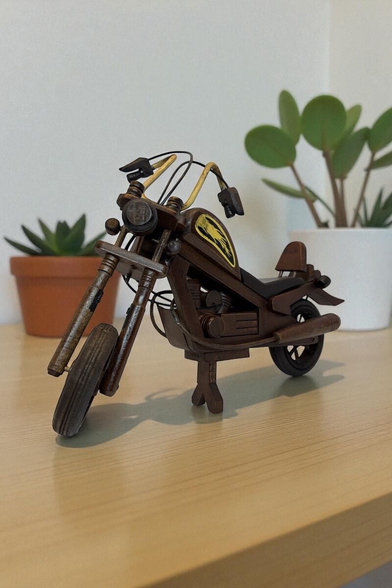 Ahşap Motosiklet Büyük Boy