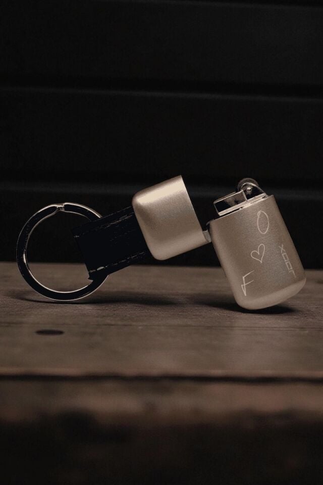 Çakmak Anahtarlık Kişiye Özel