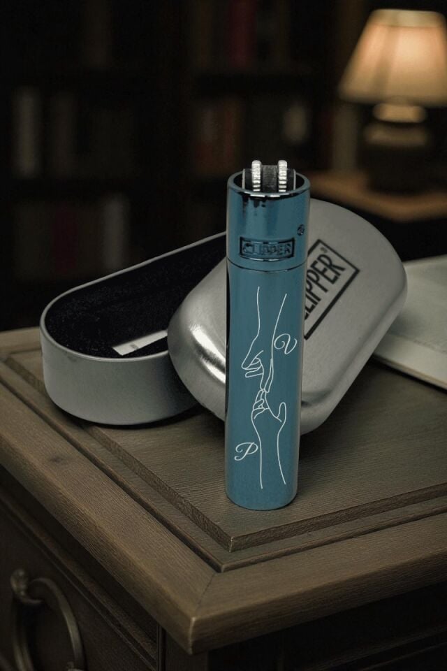 Özel Çizim Clipper Çakmak