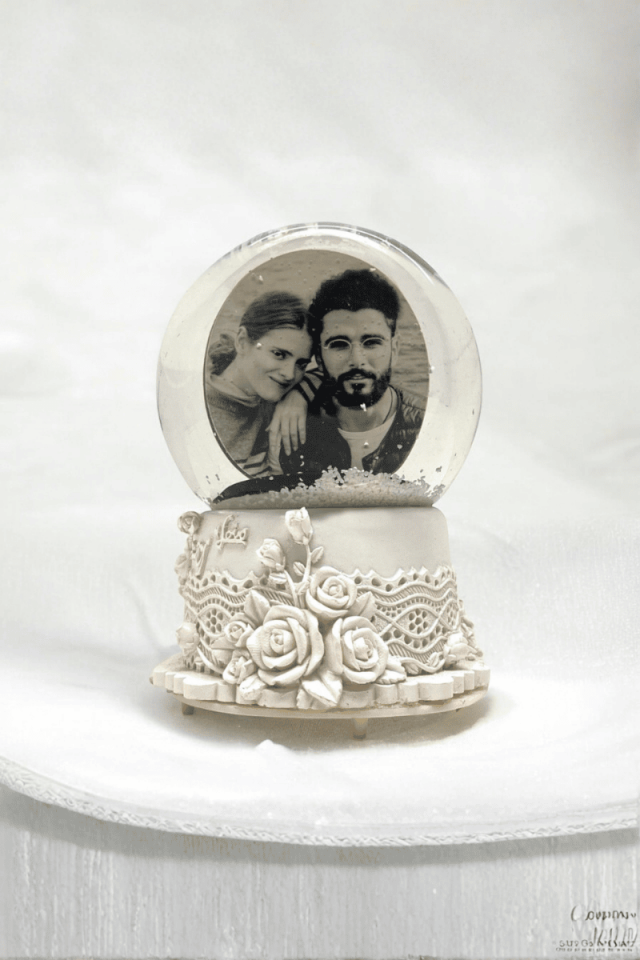 Kişiye Özel Kar Küresi Orta Boy