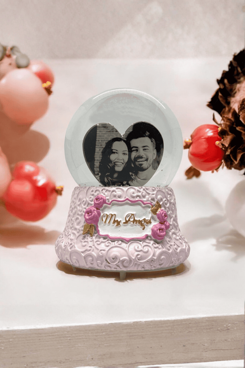 Orta Boy Kar Küresi Kişiye Özel