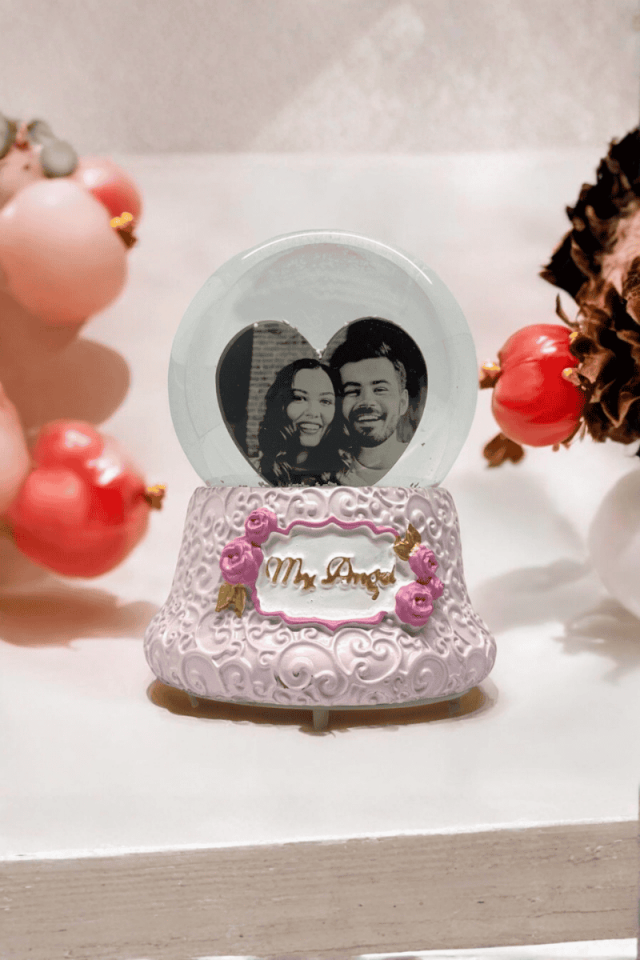 Orta Boy Kar Küresi Kişiye Özel