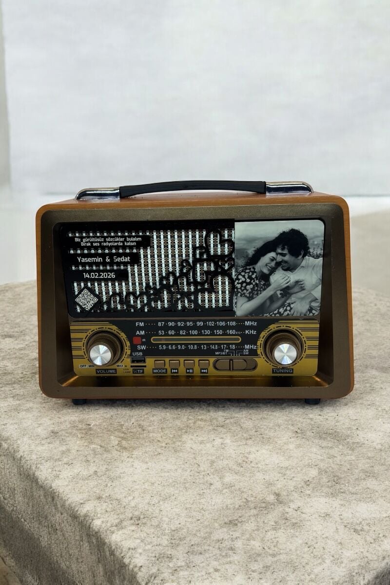 Kişiye Özel Radyo Büyük Boy