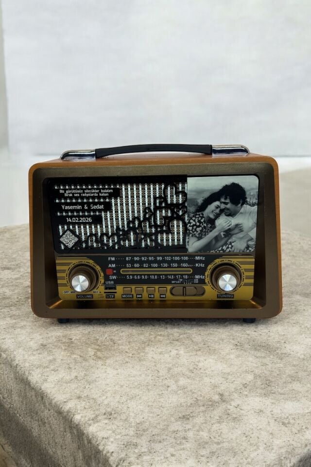 Kişiye Özel Radyo Büyük Boy