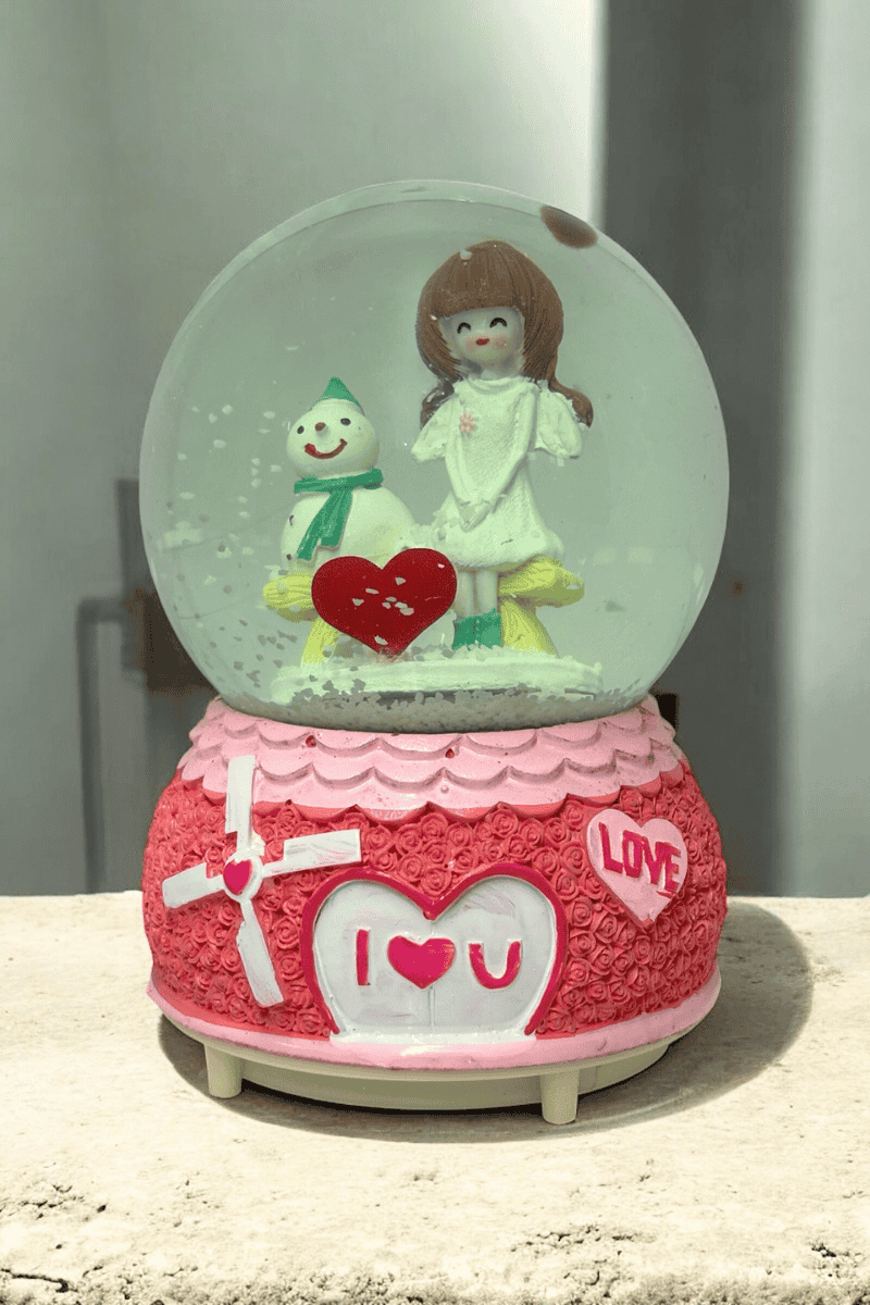 Püskürtmeli Kar Küresi