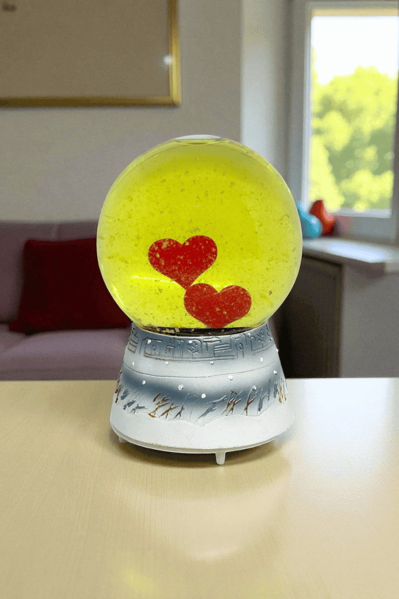 Orta Boy Kar Küresi