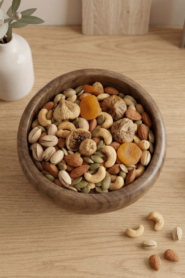 Ceviz Işığı Ahşap Sunumluk